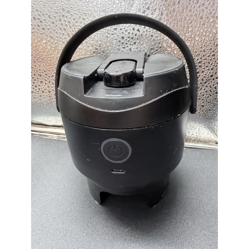 NutriBullet Flip Insulated Portable Blender Black Blender **Top Only **